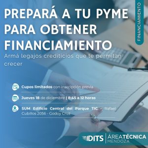 Portfolio e Idits convocan a una capacitación clave para empresas que buscan acceder a créditos y avales