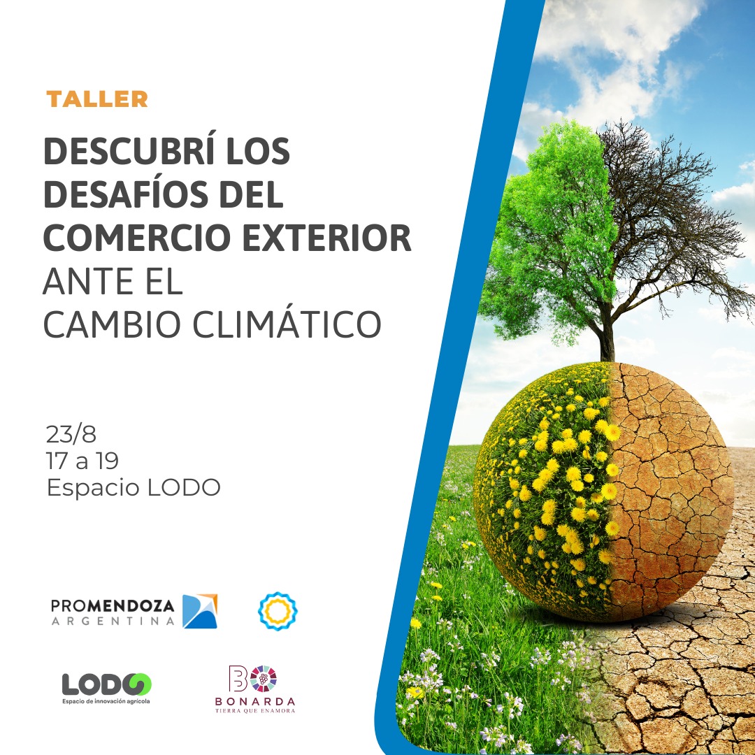 Portfolio disertó en el aniversario de ProMendoza: "Desafios del Comercio exterior ante el cambio climático"